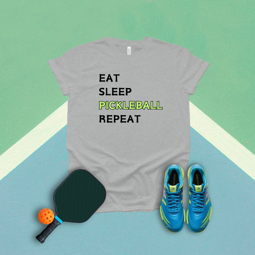 Eat Sleep Pickleball Repeat T-Shirt