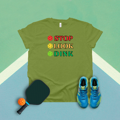 Stop Look Dink Pickleball T-Shirt