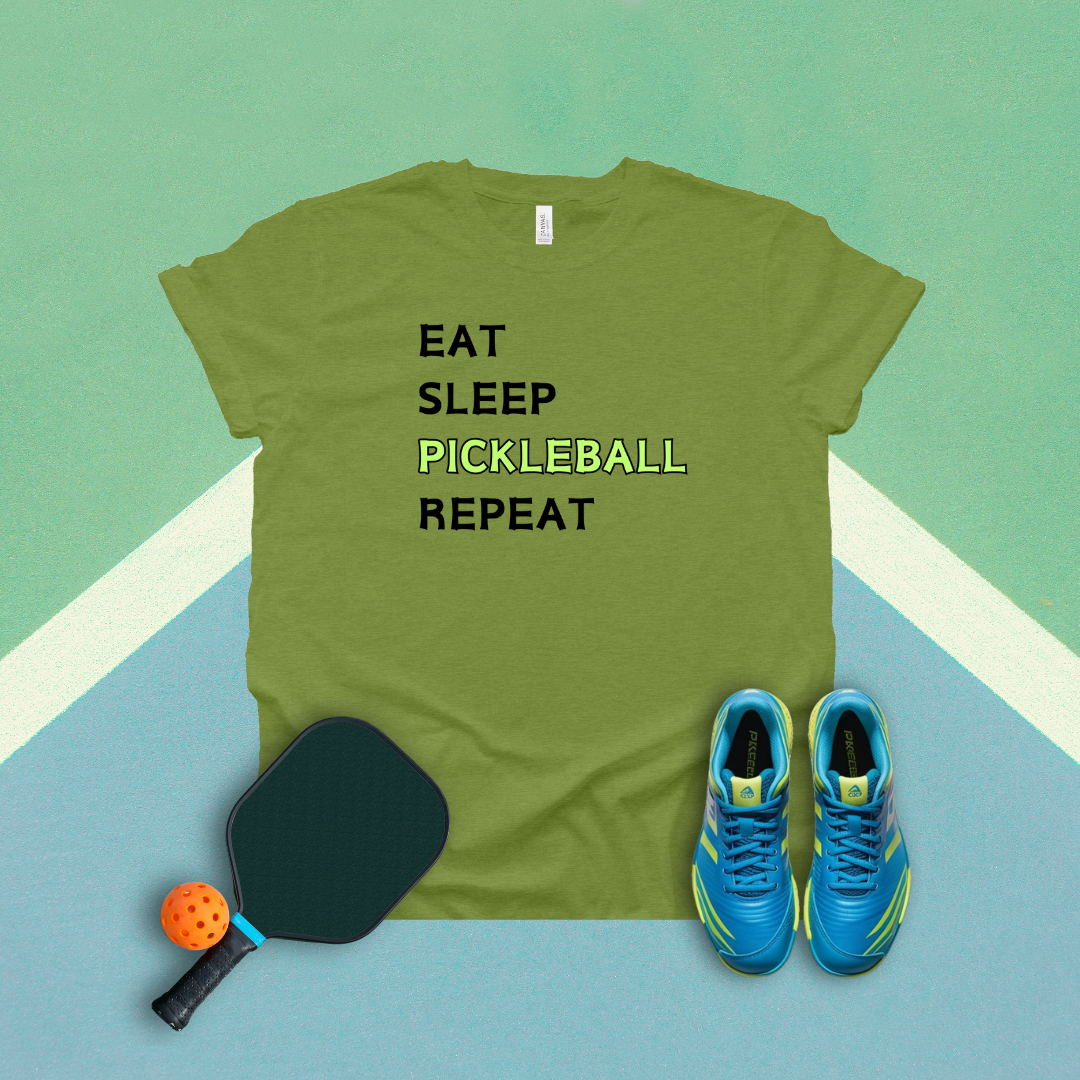 Eat Sleep Pickleball Repeat T-Shirt