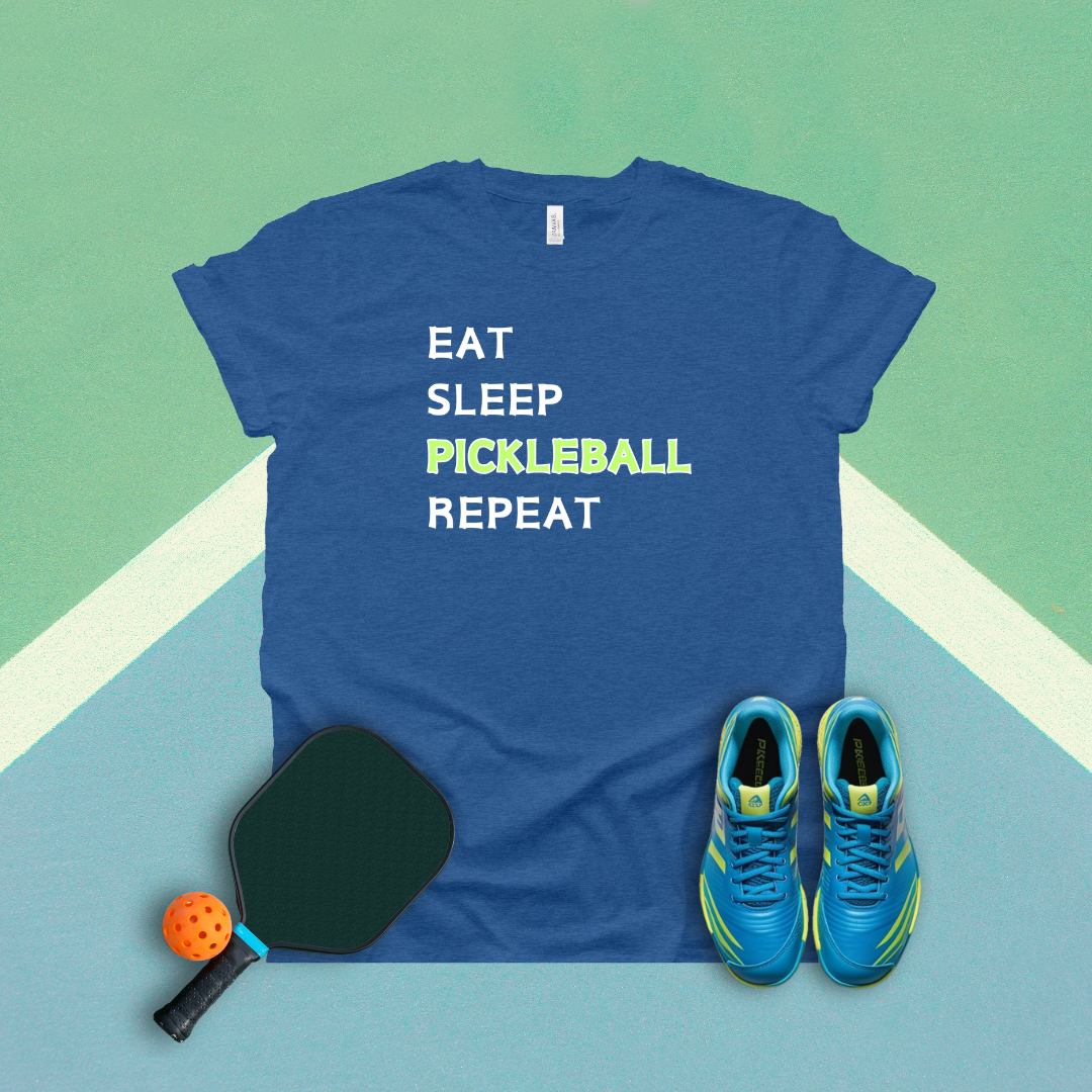 Eat Sleep Pickleball Repeat T-Shirt