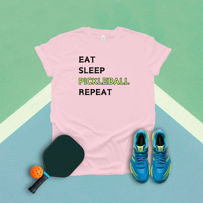 Eat Sleep Pickleball Repeat T-Shirt